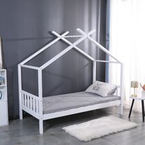 Shaunte stackable twin platform deals bed harriet bee